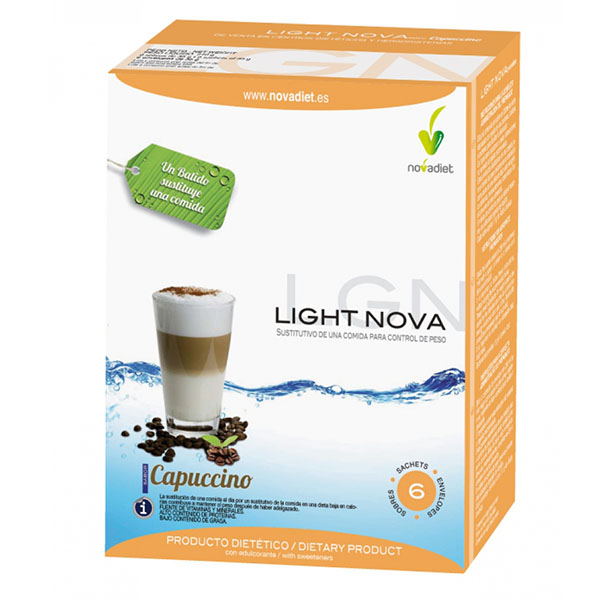 BATIDO LIGHT NOVA Capuccino (6 sobres)